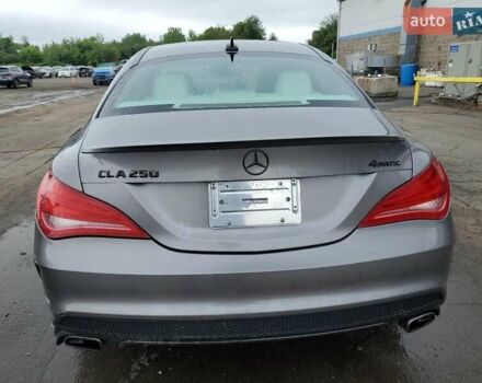 Серый Мерседес ЦЛА-класс, объемом двигателя 2 л и пробегом 96 тыс. км за 2900 $, фото 5 на Automoto.ua