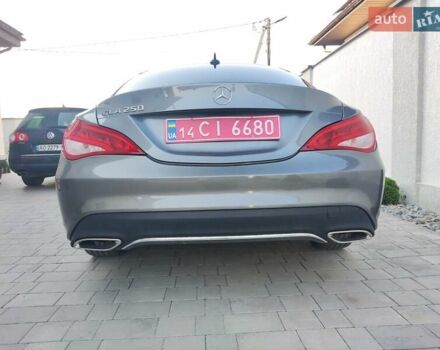 Сірий Мерседес ЦЛА-клас, об'ємом двигуна 2 л та пробігом 132 тис. км за 15900 $, фото 5 на Automoto.ua