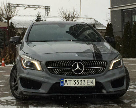 Серый Мерседес ЦЛА-класс, объемом двигателя 2 л и пробегом 162 тыс. км за 17700 $, фото 1 на Automoto.ua