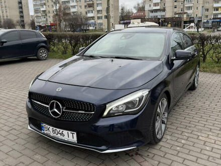Синий Мерседес ЦЛА-класс, объемом двигателя 2.14 л и пробегом 124 тыс. км за 17000 $, фото 1 на Automoto.ua