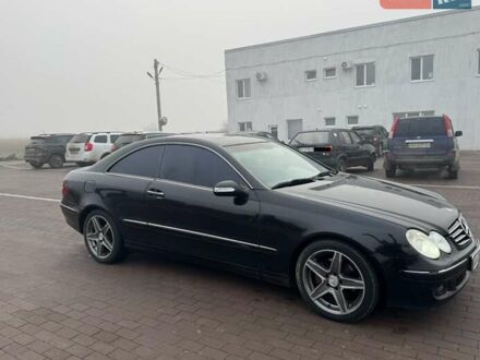 Черный Мерседес ЦЛК-Класс, объемом двигателя 2.7 л и пробегом 222 тыс. км за 4499 $, фото 1 на Automoto.ua