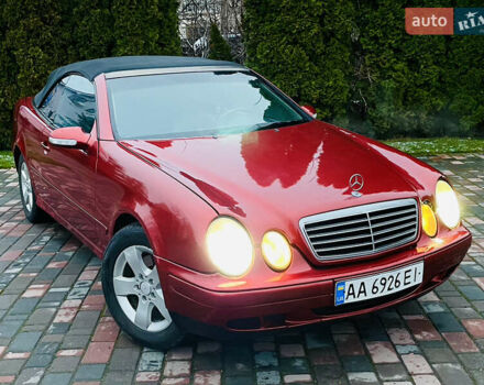 Червоний Мерседес ЦЛК-Клас, об'ємом двигуна 3.2 л та пробігом 216 тис. км за 5500 $, фото 4 на Automoto.ua