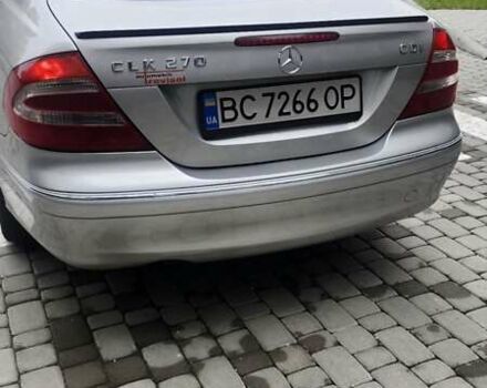 Сірий Мерседес ЦЛК-Клас, об'ємом двигуна 2.69 л та пробігом 131 тис. км за 10500 $, фото 4 на Automoto.ua