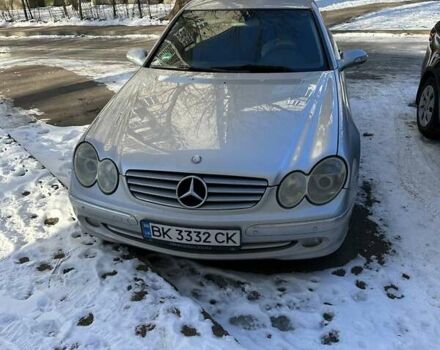Серый Мерседес ЦЛК-Класс, объемом двигателя 1.8 л и пробегом 251 тыс. км за 6500 $, фото 1 на Automoto.ua