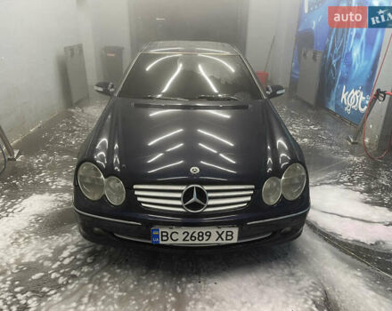 Синий Мерседес ЦЛК-Класс, объемом двигателя 2.6 л и пробегом 230 тыс. км за 6800 $, фото 1 на Automoto.ua