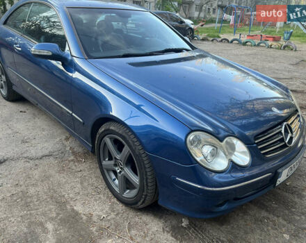 Синий Мерседес ЦЛК-Класс, объемом двигателя 2.6 л и пробегом 229 тыс. км за 7150 $, фото 1 на Automoto.ua