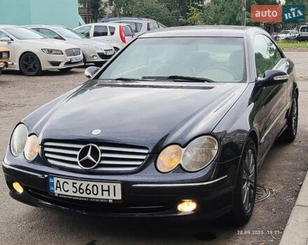 Синій Мерседес ЦЛК-Клас, об'ємом двигуна 2.7 л та пробігом 372 тис. км за 7499 $, фото 1 на Automoto.ua