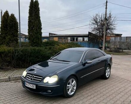 Синий Мерседес ЦЛК-Класс, объемом двигателя 3 л и пробегом 420 тыс. км за 8000 $, фото 1 на Automoto.ua