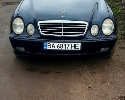 Синий Мерседес ЦЛК-Класс, объемом двигателя 2.3 л и пробегом 320 тыс. км за 4300 $, фото 1 на Automoto.ua