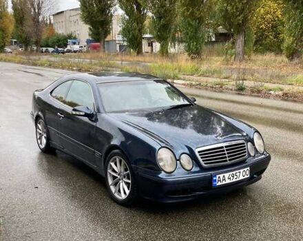 Синий Мерседес ЦЛК-Класс, объемом двигателя 2 л и пробегом 296 тыс. км за 4250 $, фото 1 на Automoto.ua