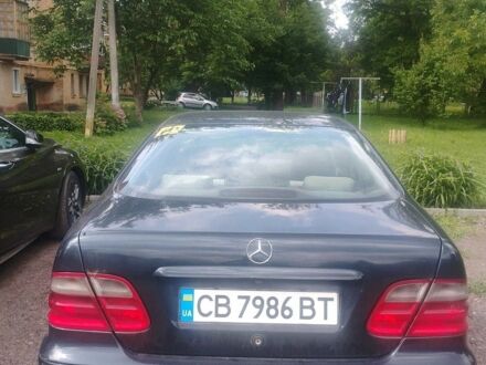 Синій Мерседес ЦЛК-Клас, об'ємом двигуна 2 л та пробігом 200 тис. км за 3950 $, фото 1 на Automoto.ua