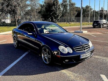 Синий Мерседес ЦЛК-Класс, объемом двигателя 2.69 л и пробегом 279 тыс. км за 9000 $, фото 1 на Automoto.ua