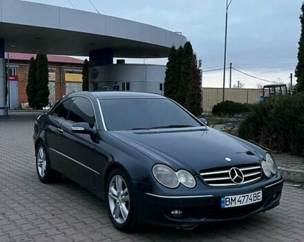 Синий Мерседес ЦЛК-Класс, объемом двигателя 3 л и пробегом 420 тыс. км за 8000 $, фото 1 на Automoto.ua