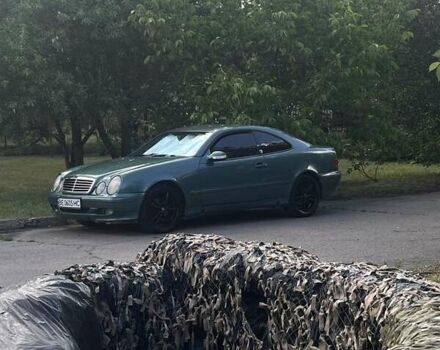 Зелений Мерседес ЦЛК-Клас, об'ємом двигуна 2 л та пробігом 250 тис. км за 3350 $, фото 12 на Automoto.ua