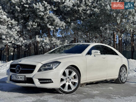 Белый Мерседес ЦЛС-Класс, объемом двигателя 4.7 л и пробегом 145 тыс. км за 15850 $, фото 1 на Automoto.ua