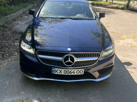 Синий Мерседес ЦЛС-Класс, объемом двигателя 3.5 л и пробегом 125 тыс. км за 20500 $, фото 1 на Automoto.ua