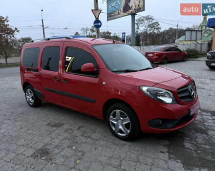 Красный Мерседес Ситан, объемом двигателя 1.5 л и пробегом 187 тыс. км за 11599 $, фото 4 на Automoto.ua