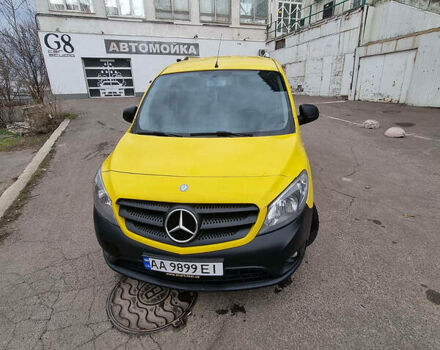 Жовтий Мерседес Citan пас., об'ємом двигуна 1.5 л та пробігом 203 тис. км за 8300 $, фото 7 на Automoto.ua