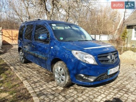 Синий Мерседес Ситан, объемом двигателя 1.5 л и пробегом 220 тыс. км за 7000 $, фото 1 на Automoto.ua