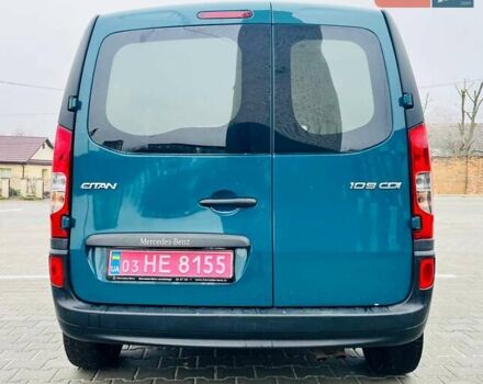 Зеленый Мерседес Ситан, объемом двигателя 1.5 л и пробегом 119 тыс. км за 11600 $, фото 10 на Automoto.ua