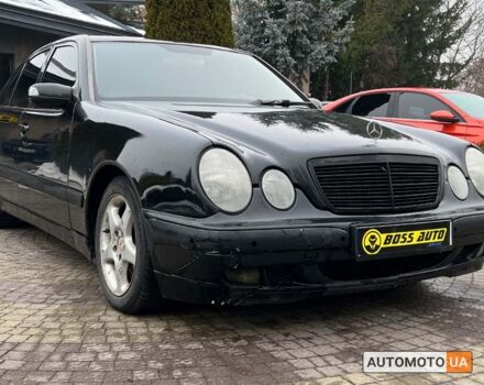 Чорний Мерседес E 200, об'ємом двигуна 2 л та пробігом 400 тис. км за 4400 $, фото 1 на Automoto.ua
