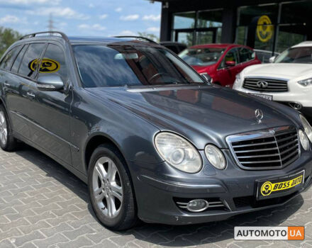 Серый Мерседес E 200, объемом двигателя 2.2 л и пробегом 328 тыс. км за 8900 $, фото 1 на Automoto.ua