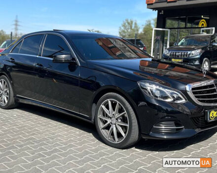 Черный Мерседес E 250, объемом двигателя 2.2 л и пробегом 347 тыс. км за 17500 $, фото 1 на Automoto.ua