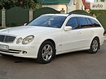 Мерседес Е 270 2003 в Дубно на Automoto.ua Белый Мерседес Е 270, объемом двигателя 2.7 л и пробегом 297 тыс. км за 6800 $, фото 1 на Automoto.ua