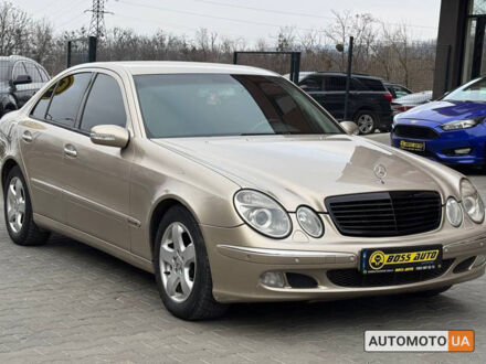 Мерседес Е 320 2003 у Чернівцях на Automoto.ua Бежевий Мерседес Е 320, об'ємом двигуна 3.2 л та пробігом 320 тис. км за 7800 $, фото 1 на Automoto.ua
