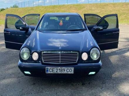 Мерседес Е 320 1997 у Заставной на Automoto.ua Синій Мерседес Е 320, об'ємом двигуна 3.2 л та пробігом 464 тис. км за 4200 $, фото 1 на Automoto.ua