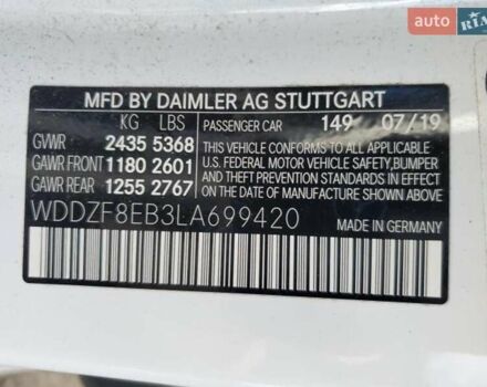 Белый Мерседес Е-Класс, объемом двигателя 1.99 л и пробегом 85 тыс. км за 24500 $, фото 8 на Automoto.ua