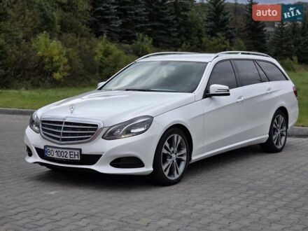 Мерседес Е-Клас 2016 у Тернополі на Automoto.ua Білий Мерседес Е-Клас, об'ємом двигуна 2.2 л та пробігом 396 тис. км за 12999 $, фото 1 на Automoto.ua