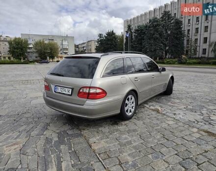 Бежевый Мерседес Е-Класс, объемом двигателя 2.2 л и пробегом 140 тыс. км за 7300 $, фото 6 на Automoto.ua