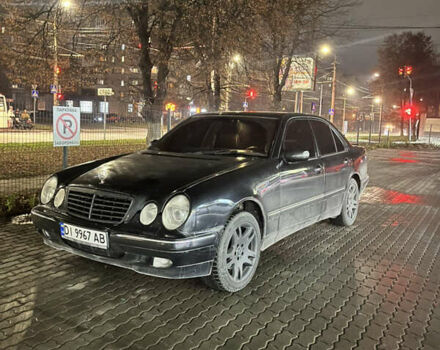 Чорний Мерседес Е-Клас, об'ємом двигуна 2.8 л та пробігом 372 тис. км за 3800 $, фото 1 на Automoto.ua