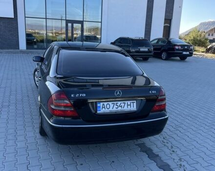 Мерседес Е-Клас 2002 у Хусте на Automoto.ua Чорний Мерседес Е-Клас, об'ємом двигуна 2.7 л та пробігом 2 тис. км за 5400 $, фото 1 на Automoto.ua