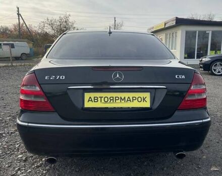Черный Мерседес Е-Класс, объемом двигателя 2.69 л и пробегом 322 тыс. км за 5650 $, фото 7 на Automoto.ua
