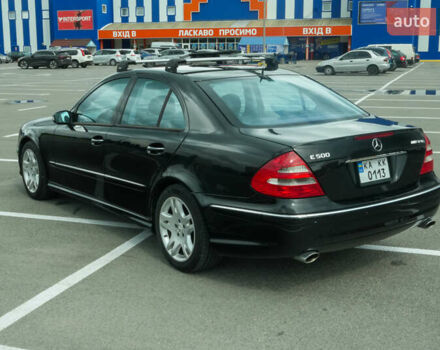 Черный Мерседес Е-Класс, объемом двигателя 4.97 л и пробегом 300 тыс. км за 9300 $, фото 12 на Automoto.ua