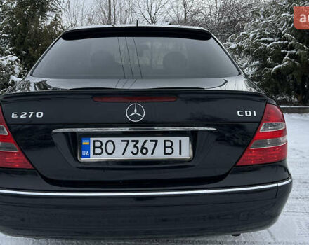 Черный Мерседес Е-Класс, объемом двигателя 2.7 л и пробегом 200 тыс. км за 7750 $, фото 18 на Automoto.ua