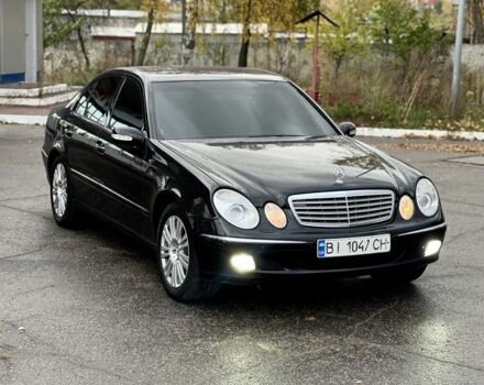 Мерседес Е-Класс 2003 в Кременчуге на Automoto.ua Черный Мерседес Е-Класс, объемом двигателя 2.6 л и пробегом 250 тыс. км за 5500 $, фото 1 на Automoto.ua
