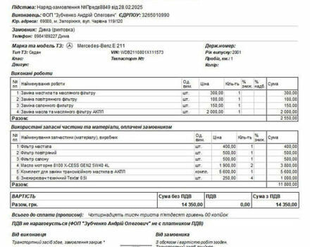 Чорний Мерседес Е-Клас, об'ємом двигуна 2.6 л та пробігом 262 тис. км за 4950 $, фото 20 на Automoto.ua