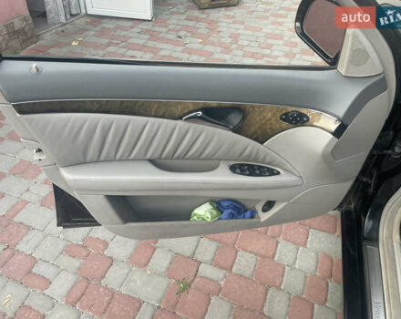 Черный Мерседес Е-Класс, объемом двигателя 2.2 л и пробегом 296 тыс. км за 6900 $, фото 10 на Automoto.ua