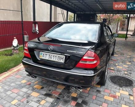 Черный Мерседес Е-Класс, объемом двигателя 1.8 л и пробегом 320 тыс. км за 8500 $, фото 7 на Automoto.ua