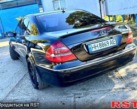 Мерседес Е-Класс 2003 в Арцизе на Automoto.ua Черный Мерседес Е-Класс, объемом двигателя 2.7 л и пробегом 250 тыс. км за 6600 $, фото 6 на Automoto.ua