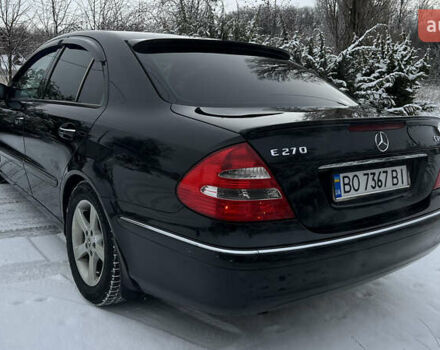 Черный Мерседес Е-Класс, объемом двигателя 2.7 л и пробегом 200 тыс. км за 7750 $, фото 4 на Automoto.ua
