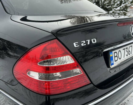 Черный Мерседес Е-Класс, объемом двигателя 2.7 л и пробегом 200 тыс. км за 7750 $, фото 36 на Automoto.ua
