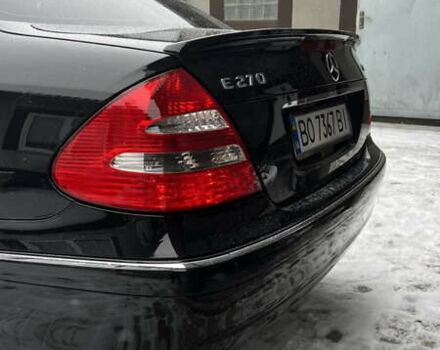 Черный Мерседес Е-Класс, объемом двигателя 2.7 л и пробегом 200 тыс. км за 7750 $, фото 39 на Automoto.ua