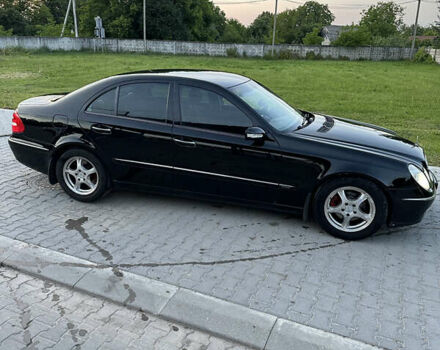 Мерседес Е-Класс 2003 в Дунаевцах на Automoto.ua Черный Мерседес Е-Класс, объемом двигателя 1.8 л и пробегом 265 тыс. км за 6400 $, фото 12 на Automoto.ua