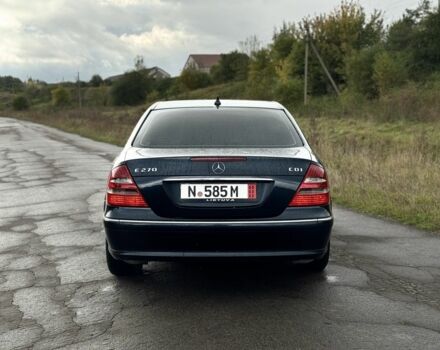 Мерседес Е-Клас 2004 у Рівному на Automoto.ua Чорний Мерседес Е-Клас, об'ємом двигуна 2.7 л та пробігом 340 тис. км за 3200 $, фото 13 на Automoto.ua