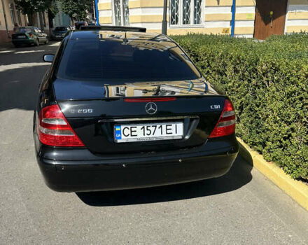 Чорний Мерседес Е-Клас, об'ємом двигуна 2.2 л та пробігом 290 тис. км за 7000 $, фото 3 на Automoto.ua