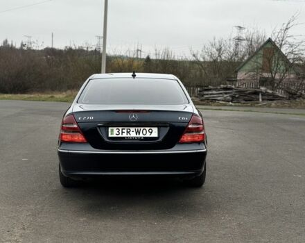 Чорний Мерседес Е-Клас, об'ємом двигуна 2.7 л та пробігом 340 тис. км за 3250 $, фото 10 на Automoto.ua